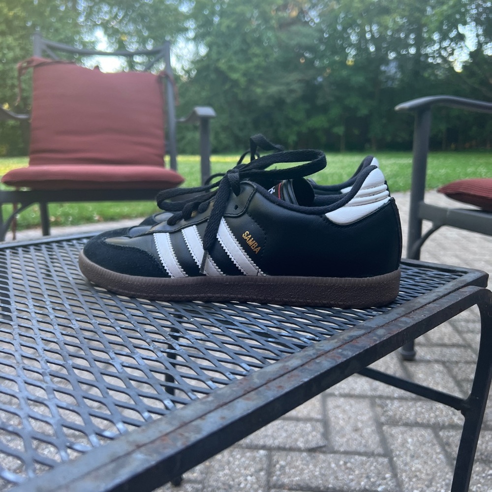 Black Adidas Sambas NWOT New , size Mens 5.5